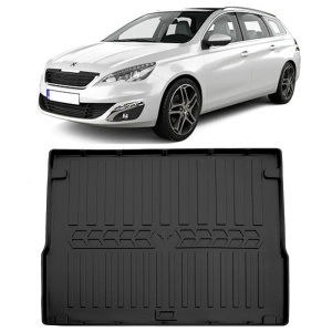 Peugeot 308 II (T9) Combi (2013-2021) Tavita cauciuc pentru protectie portbagaj dedicata pentru Peugeot 308 Transport Gratuit accesorii pentru autoturismul tau - masina v25657