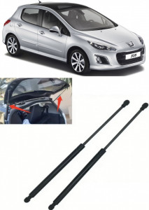 Peugeot 308 Set 2 amortizoare pentru portbagaj / haion Krosno compatibil cu Peugeot 308 Hatchback fabricat intre 2007-2014 accesorii pentru autoturismul tau - masina v89812