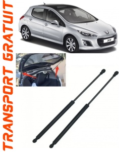 Peugeot 308 Set 2 amortizoare pentru portbagaj / haion Krosno compatibil cu Peugeot 308 Hatchback fabricat intre 2007-2014 accesorii pentru autoturismul tau - masina v91114