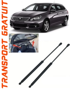 Peugeot 308 SW II Set 2 amortizoare pentru portbagaj / haion Krosno compatibil cu Peugeot 308 SW II Combi fabricat intre 2014-2021 accesorii pentru autoturismul tau - masina v88978