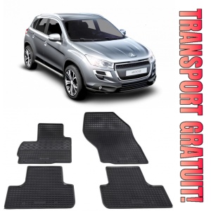 Peugeot 4008, Suv, fabricat din 05.2012 - 03.2017, set covorase auto dedicate, din cauciuc 100% Premium