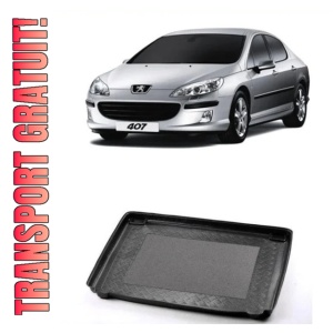 Peugeot 407 Sedan din 2004 - 12.2010 *2, Tavita Pentru Portbagaj Lux Premium Dedicata,