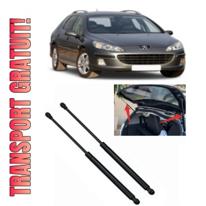 Peugeot 407 Set 2 amortizoare pentru portbagaj / haion Krosno compatibil cu Peugeot 407 Combi fabricat intre 2004-2011