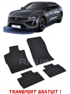 Peugeot 408 PhEV fabricat din 2023 - Prezent, Suv, set covorase auto dedicate, din cauciuc 100% Premium - Transport Gratuit accesorii pentru autoturismul tau - masina v38346