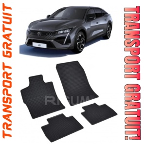 Peugeot 408 PhEV fabricat din 2023 - Prezent, Suv, set covorase auto dedicate, din cauciuc 100% Premium
