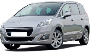 Peugeot 5008 I Suv din 05.2009 - 06.2017, Tavita Pentru Portbagaj Lux Premium Dedicata, 7 Locuri (Rand 3 Ridicat) *1 accesorii pentru autoturismul tau - masina v189585