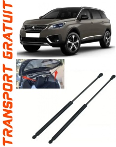 Peugeot 5008 II Set 2 amortizoare pentru portbagaj / haion Krosno compatibil cu Peugeot 5008 II Van fabricat intre 2018 accesorii pentru autoturismul tau - masina v89198