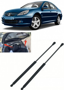 Peugeot 607 Set 2 amortizoare pentru portbagaj / haion Krosno compatibil cu Peugeot 607 Combi fabricat intre 2000-2011 accesorii pentru autoturismul tau - masina v88224