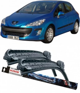 Peugeot 807 Set 2 stergatoare parbriz Bosch Bosch Aerotwin compatibile cu Peugeot 807 2002-2006 (65 cm / 65 cm) accesorii pentru autoturismul tau - masina v120147