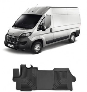 Peugeot Boxer Din 2006 - Prezent, Van , Set Covorase Auto Tip Tavita Premium 3D, din cauciuc accesorii pentru autoturismul tau - masina v167300