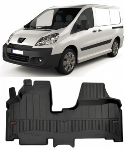 Peugeot Expert II Tepee, Van, Din 2006 - 2016 , Set Covorase Auto Tip Tavita Premium 3D, din cauciuc accesorii pentru autoturismul tau - masina v170455