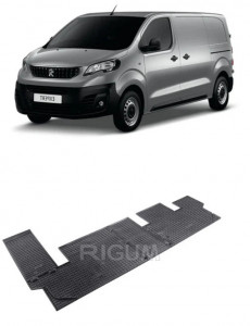 Peugeot Expert II Tepee, Van, fabricat din 2006 - 2016, Rand 3, set covorase auto dedicate, din cauciuc 100% Premium accesorii pentru autoturismul tau - masina v158989