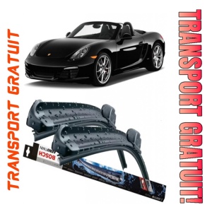 Porsche Boxster Set 2 stergatoare parbriz Bosch Bosch Aerotwin compatibile cu Porsche Boxster 2015 (53 cm / 57.5 cm)