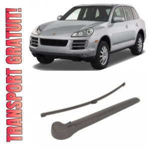Porsche Cayenne Brat stergator pentru luneta spate cu lamela 370 mm, compatibil cu Porsche Cayenne SUV fabricat intre 2010, calitate extra