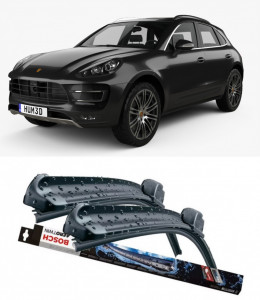 Porsche Macan Set 2 stergatoare parbriz Bosch Bosch Aerotwin 60 cm/50 cm compatibile cu Porsche Macan (95B) din 2014-2018 (60 cm / 50 cm) accesorii pentru autoturismul tau - masina v136092
