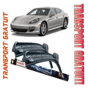 Porsche Panamera Set 2 stergatoare parbriz Bosch Bosch Aerotwin 60 cm/53 cm compatibile cu Porsche Panamera (970) din 2009-2015 (60 cm / 53 cm)