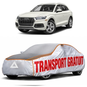 Prelata Antigrindina pentru auto Audi Q5 (8A) II 2017- - husa protectie antigrindina si intemperii meteo severe - anti-grindina vijelii furtuni pentru auto
