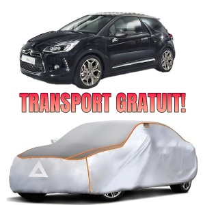 Prelata Antigrindina pentru auto Citroen DS3 (2010-2019) - husa protectie antigrindina si intemperii meteo severe - anti-grindina vijelii furtuni pentru auto