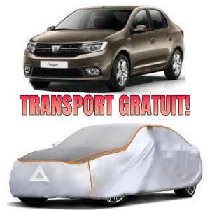 Prelata Antigrindina pentru auto Dacia Logan (2021-prezent) - husa protectie antigrindina si intemperii meteo severe - anti-grindina vijelii furtuni pentru auto