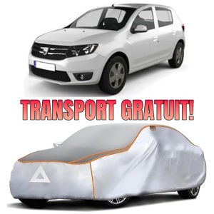 Prelata Antigrindina pentru auto Dacia Sandero II (2012-2020) - husa protectie antigrindina si intemperii meteo severe - anti-grindina vijelii furtuni pentru auto