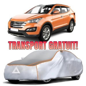Prelata Antigrindina pentru auto Hyundai Santa Fe III 2012-2017 - husa protectie antigrindina si intemperii meteo severe - anti-grindina vijelii furtuni pentru auto