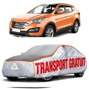 Prelata Antigrindina pentru auto Hyundai Santa Fe III (Dm) (2012-2018) - husa protectie antigrindina si intemperii meteo severe - anti-grindina vijelii furtuni pentru auto