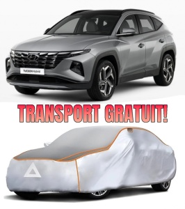 Prelata Antigrindina pentru auto Hyundai Tucson 2024 facelift hybrid, plug in MPHEV - husa protectie antigrindina si intemperii meteo severe - anti-grindina vijelii furtuni pentru auto