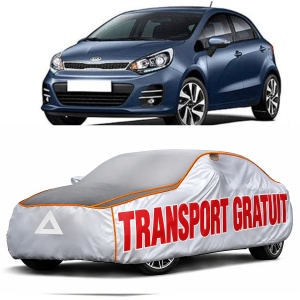 Prelata Antigrindina pentru auto Kia Rio III 2011-2017 - husa protectie antigrindina si intemperii meteo severe - anti-grindina vijelii furtuni pentru auto