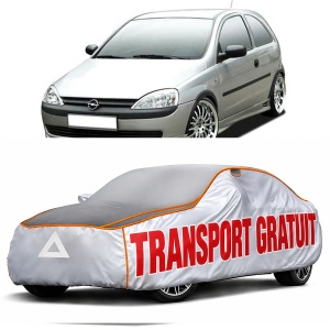 Prelata Antigrindina pentru auto Opel Corsa C (2000-2006) - husa protectie antigrindina si intemperii meteo severe - anti-grindina vijelii furtuni pentru auto