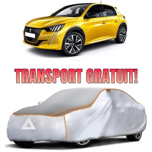 Prelata Antigrindina pentru auto Peugeot 208 (2019-) - husa protectie antigrindina si intemperii meteo severe - anti-grindina vijelii furtuni pentru auto