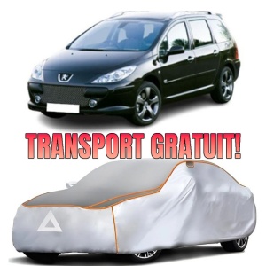 Prelata Antigrindina pentru auto Peugeot 307 2001-2014 - husa protectie antigrindina si intemperii meteo severe - anti-grindina vijelii furtuni pentru auto