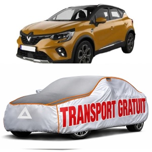 Prelata Antigrindina pentru auto Renault Captur II (Jb/Je) (2019 - prezent) - husa protectie antigrindina si intemperii meteo severe - anti-grindina vijelii furtuni pentru auto