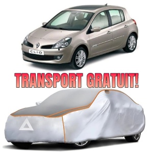 Prelata Antigrindina pentru auto Renault Clio 3 2005-2012 - husa protectie antigrindina si intemperii meteo severe - anti-grindina vijelii furtuni pentru auto