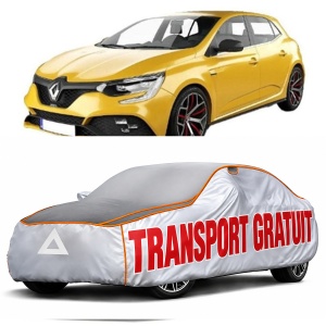 Prelata Antigrindina pentru auto Renault Megane IV (2015 - prezent) - husa protectie antigrindina si intemperii meteo severe - anti-grindina vijelii furtuni pentru auto