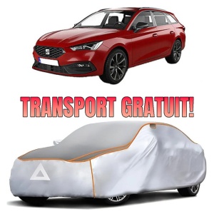 Prelata Antigrindina pentru auto Seat Leon (2020-) - husa protectie antigrindina si intemperii meteo severe - anti-grindina vijelii furtuni pentru auto