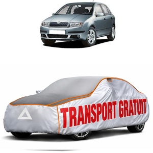 Prelata Antigrindina pentru auto Skoda Fabia I 1999-2007 - husa protectie antigrindina si intemperii meteo severe - anti-grindina vijelii furtuni pentru auto