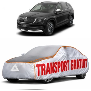 Prelata Antigrindina pentru auto Skoda Kodiaq (2017-) - husa protectie antigrindina si intemperii meteo severe - anti-grindina vijelii furtuni pentru auto
