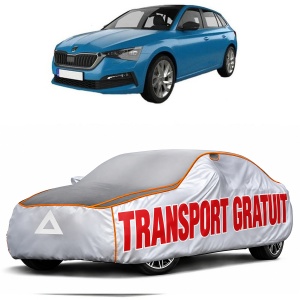 Prelata Antigrindina pentru auto Skoda Scala (2019-) - husa protectie antigrindina si intemperii meteo severe - anti-grindina vijelii furtuni pentru auto