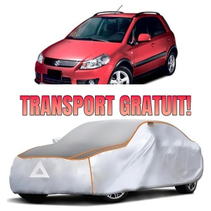 Prelata Antigrindina pentru auto Suzuki SX4 (2006-) - husa protectie antigrindina si intemperii meteo severe - anti-grindina vijelii furtuni pentru auto