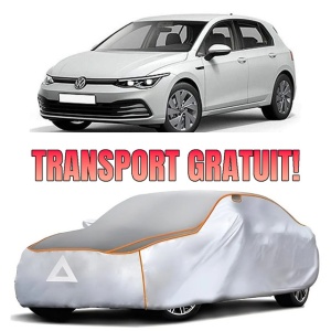 Prelata Antigrindina pentru auto Volkswagen Golf VIII (2020-) - husa protectie antigrindina si intemperii meteo severe - anti-grindina vijelii furtuni pentru auto