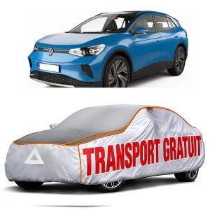 Prelata Antigrindina pentru auto Volkswagen Id.4 Crozz (2020-) - husa protectie antigrindina si intemperii meteo severe - anti-grindina vijelii furtuni pentru auto