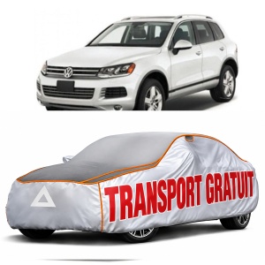Prelata Antigrindina pentru auto Volkswagen Touareg (2018-), inclusiv hybrid - husa protectie antigrindina si intemperii meteo severe - anti-grindina vijelii furtuni pentru auto