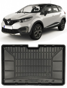 Renault Captur I Suv din 04.2013 - 12.2019, Tavita Pentru Portbagaj Lux Premium Dedicata, Portbagaj Inferior *1 accesorii pentru autoturismul tau - masina v201837