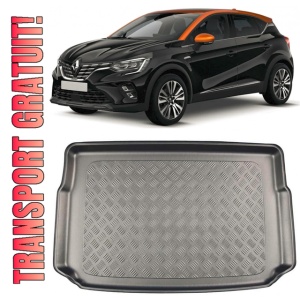 Renault Captur Tavita pentru portbagaj compatibila Renault Captur II E-Tech PHEV fabricatie 06.2020 - prezent, caroserie suv, portbagaj superior, podea variabila in pozitie superioara