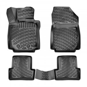 Renault Clio 3 2005-2012 Set Covorase Auto Cauciuc Premium Umbrella accesorii pentru autoturismul tau - masina v149547