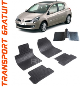 Renault Clio III, Hatchback, fabricat din 09.2005 - 09.2012, Set 5 Covorase Auto ( tunel median) accesorii pentru autoturismul tau - masina v148267