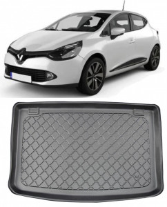 Renault Clio IV Hatchback din 10.2012 - 08.2019 *2, Tavita Pentru Portbagaj Lux Premium Dedicata, accesorii pentru autoturismul tau - masina v199861