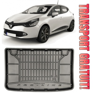 Renault Clio IV Hatchback din 10.2012 - 08.2019 *3, Tavita Pentru Portbagaj Lux Premium Dedicata,
