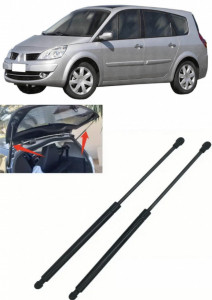 Renault Grand Scenic II Set 2 amortizoare pentru portbagaj / haion Krosno compatibil cu Renault Grand Scenic II Hatchback fabricat intre 2004-2009 accesorii pentru autoturismul tau - masina v87760