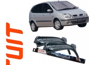Renault Grand Set 2 stergatoare parbriz Bosch Bosch Aerotwin compatibile cu Renault Grand 2004-2009 (65 cm / 55 cm) accesorii pentru autoturismul tau - masina v129302